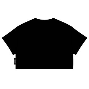 Camiseta Mujer Color Negro Simple