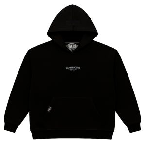 Buzo Negro Simple Gris