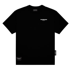 Camiseta Hombre color Negro Logo Blanco
